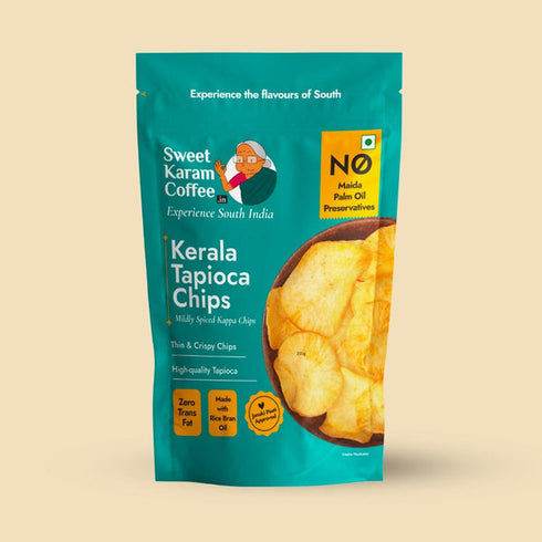Sweet Karam Coffee Kerala Tapioca Kappa Chips